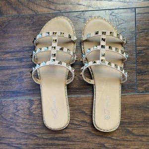 Studded Sandals